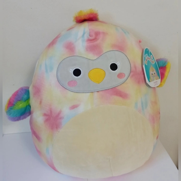 Squishmallows | Toys | Squishmallows Carmella 1 Tie Dye Rainbow Toucan ...